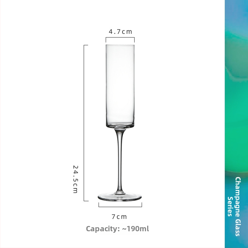Pahar european din cristal, cu nuanțe curcubeu, pentru vin roșu, 201–300 ml, pahar luxos pentru vin și șampanie, utilizare casnică