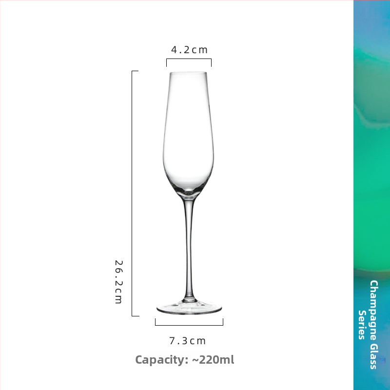 Pahar european din cristal, cu nuanțe curcubeu, pentru vin roșu, 201–300 ml, pahar luxos pentru vin și șampanie, utilizare casnică