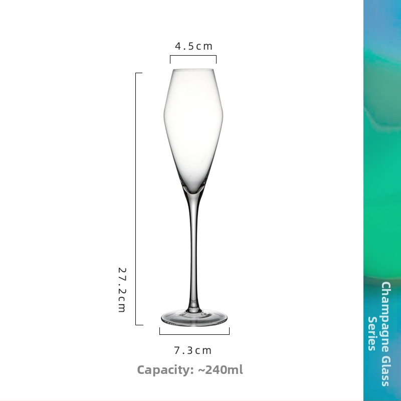 Pahar european din cristal, cu nuanțe curcubeu, pentru vin roșu, 201–300 ml, pahar luxos pentru vin și șampanie, utilizare casnică