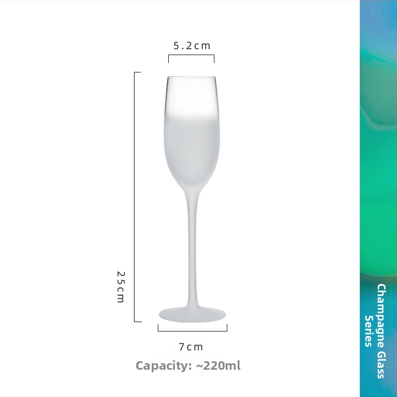 Pahar european din cristal, cu nuanțe curcubeu, pentru vin roșu, 201–300 ml, pahar luxos pentru vin și șampanie, utilizare casnică