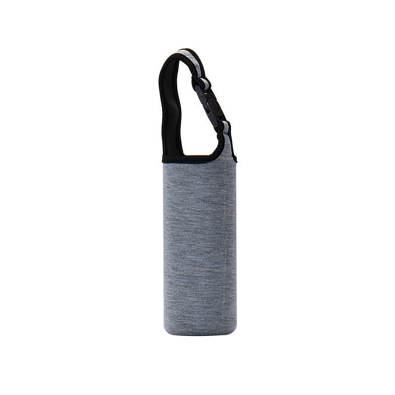 Husă pentru pahar din material textil, izolantă, cu logo imprimat, personalizabilă, ultra groasă, portabilă