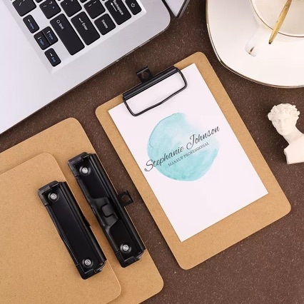 Clipboard din fibră, cu clips, placă de desen și dosar pentru documente