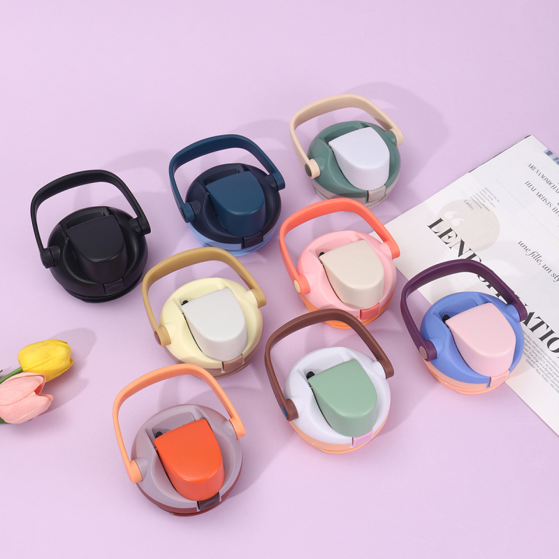 Capac pentru pahar de 30 oz, culoare macarons, capac dublu pentru termos pentru activități în aer liber