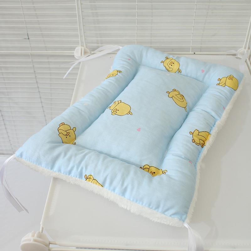 Хамстер хамак с Totoro гнездо подложка, лента за клетка за зайци, платформа за клетка, фланелено одеяло за морско прасе, спално килимче