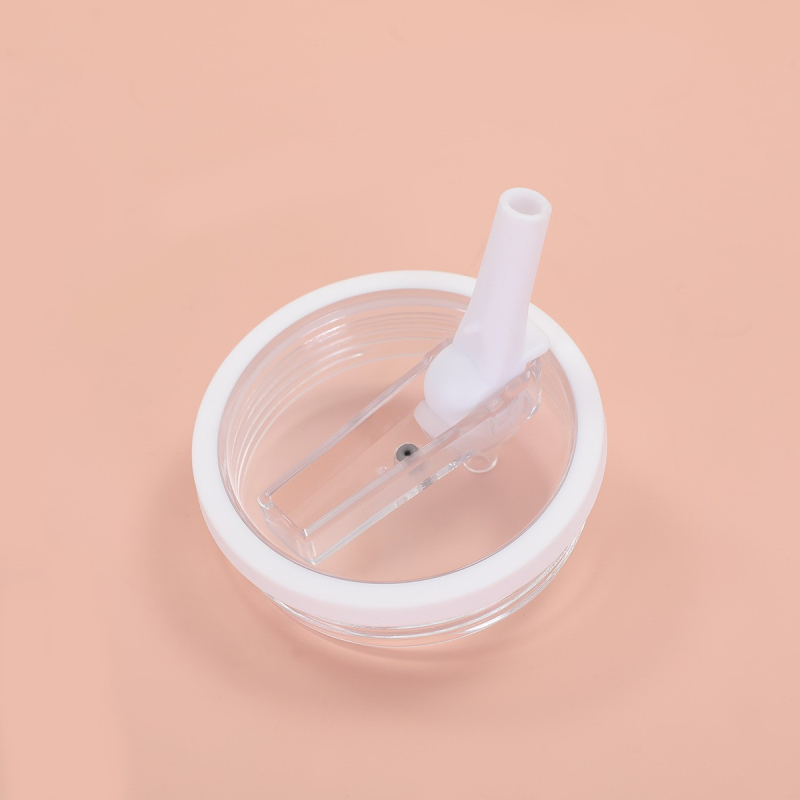 Cupe pentru băuturi de 40oz, capac colorat, silicon întărit, capac cu pai integrat și capac din plastic pentru pahar