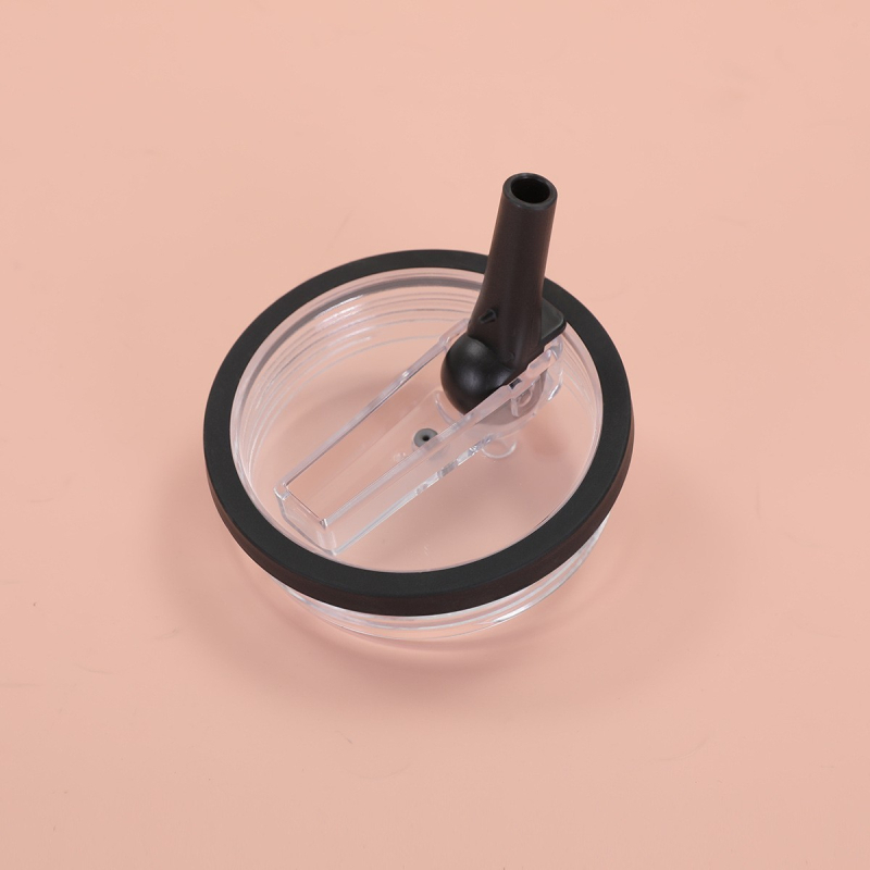 Cupe pentru băuturi de 40oz, capac colorat, silicon întărit, capac cu pai integrat și capac din plastic pentru pahar