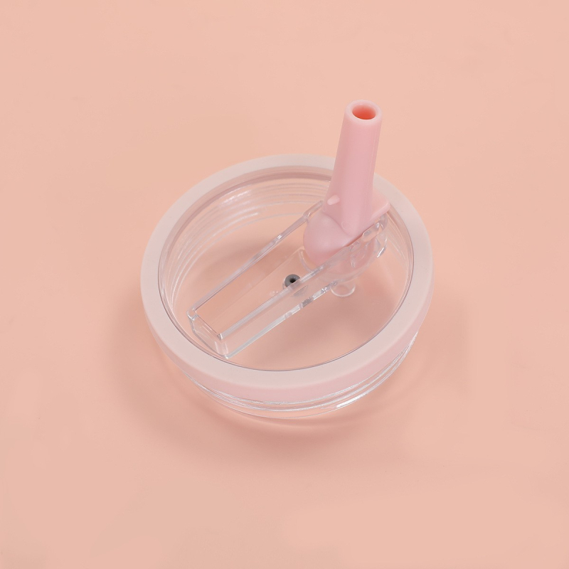 Cupe pentru băuturi de 40oz, capac colorat, silicon întărit, capac cu pai integrat și capac din plastic pentru pahar