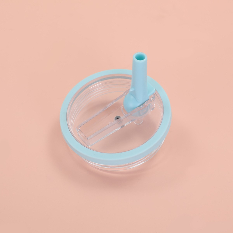 Cupe pentru băuturi de 40oz, capac colorat, silicon întărit, capac cu pai integrat și capac din plastic pentru pahar