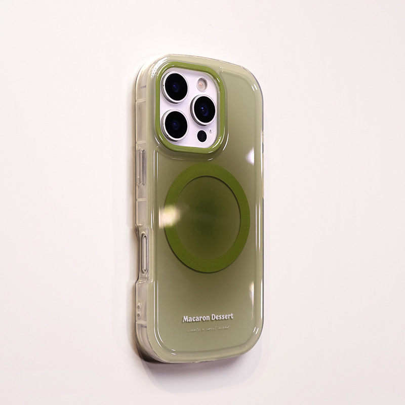 Gradijentna ovalna futrola za Apple iPhone 16 Pro Max – ljubičasta, s naramenicom, otporna na pad, magnetski zatvarač, 16. serija