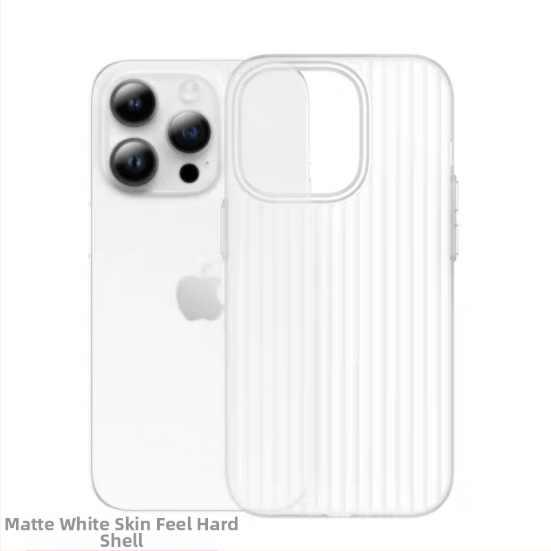Tvrdý obal s vlnitou textúrou, matný s magnetickým uchytením, pre iPhone 17 a iPhone 16 Pro Max, minimalistický dizajn.