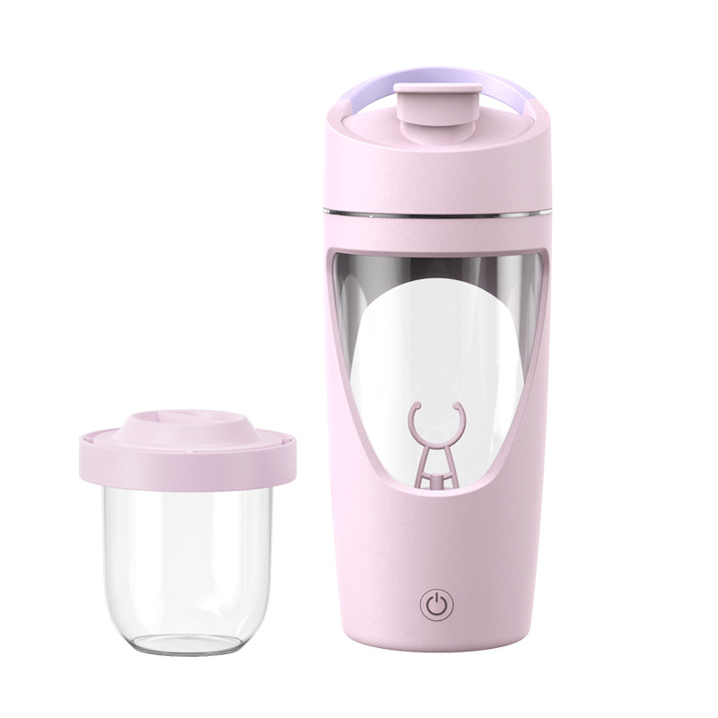 Blender Bottle fitnesz shaker pohár, hordozható kézi tejshake-mixelő, nagy kapacitású