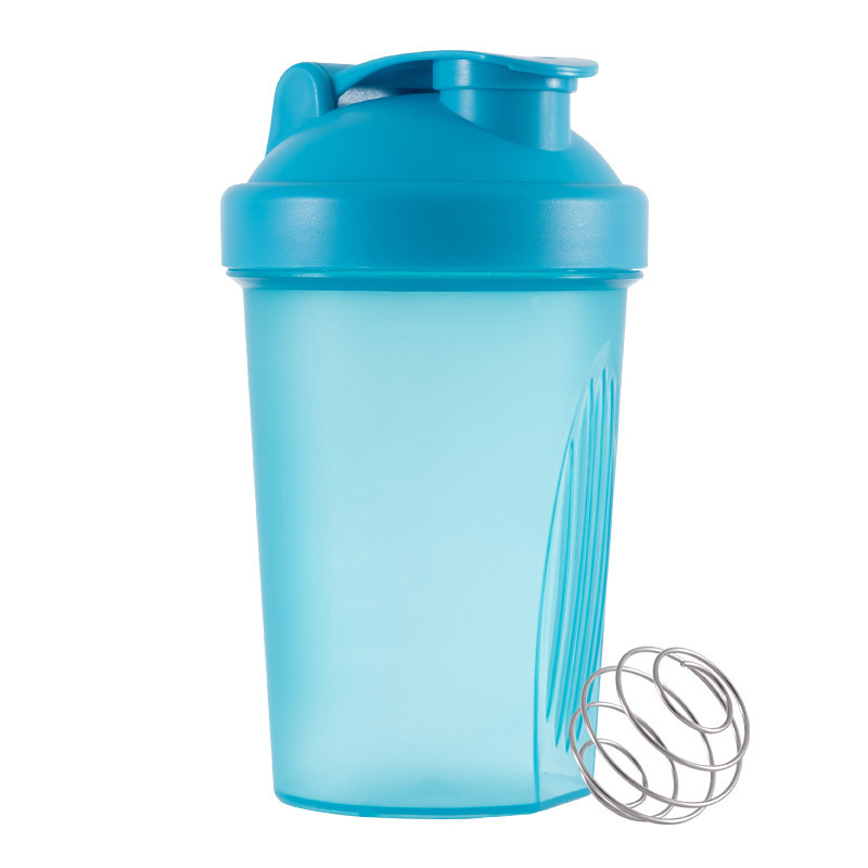 Shaker pentru sport în aer liber, cană pentru proteine și milkshake, capac mare, plastic PP