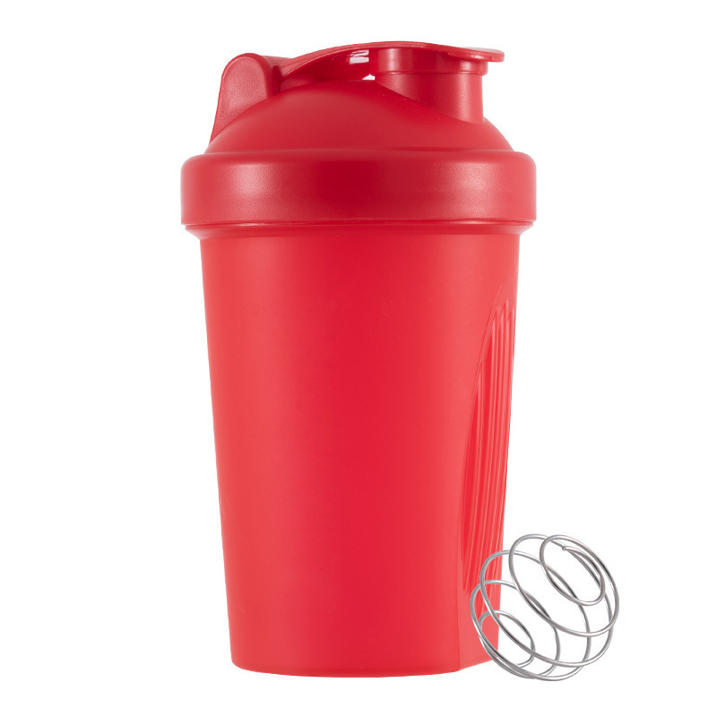 Shaker pentru sport în aer liber, cană pentru proteine și milkshake, capac mare, plastic PP