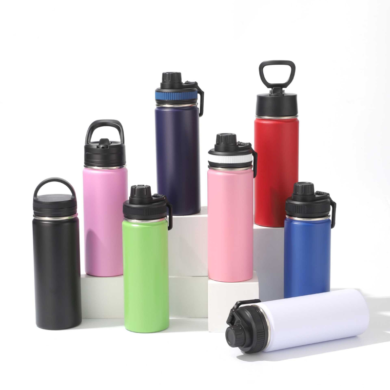 Sticlă de apă izolată din oțel inoxidabil, 32oz, pentru drumeții și călătorii – recipient sport portabil pentru exterior