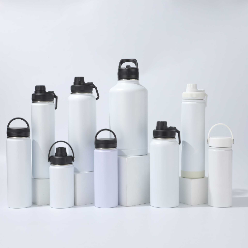 Sticlă de apă izolată din oțel inoxidabil, 32oz, pentru drumeții și călătorii – recipient sport portabil pentru exterior