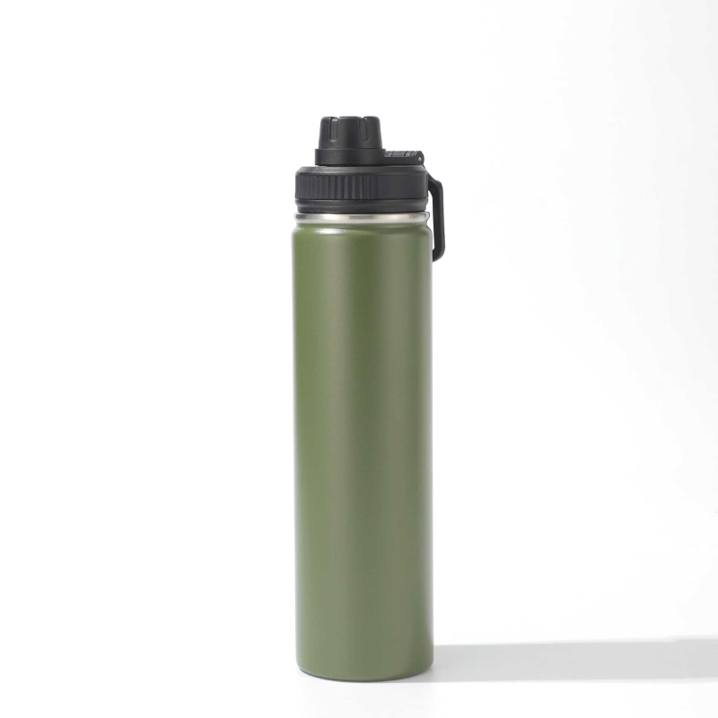 Sticlă de apă izolată din oțel inoxidabil, 32oz, pentru drumeții și călătorii – recipient sport portabil pentru exterior
