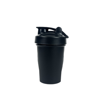 Cană shake pentru înlocuitor de masă, 400 ml, cu scară, din plastic, portabilă pentru fitness