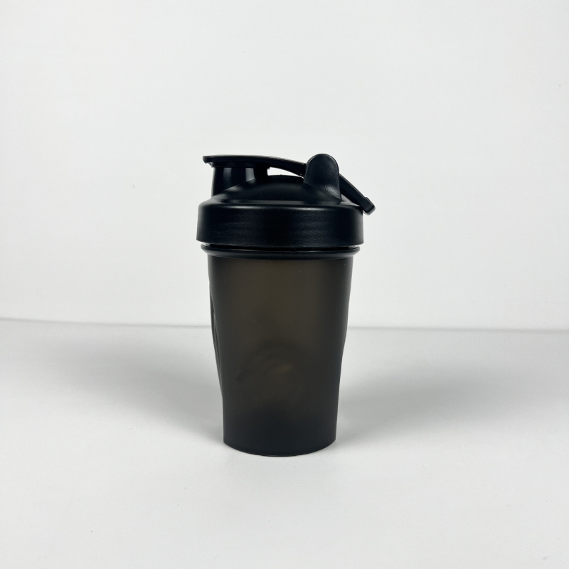 Cană shake pentru înlocuitor de masă, 400 ml, cu scară, din plastic, portabilă pentru fitness
