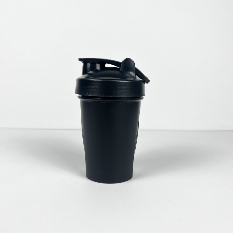 Cană shake pentru înlocuitor de masă, 400 ml, cu scară, din plastic, portabilă pentru fitness