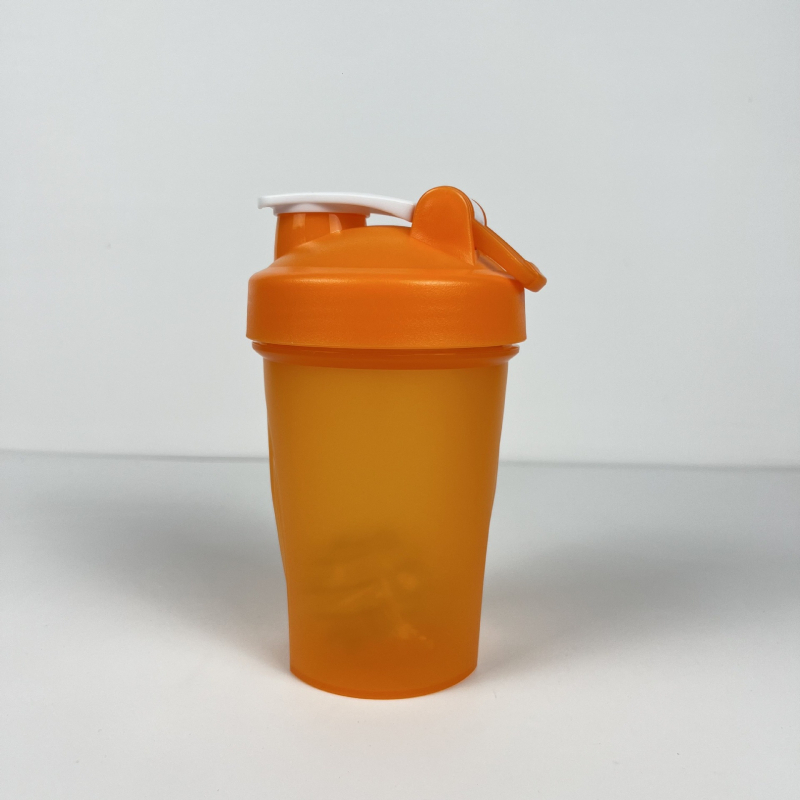 Cană shake pentru înlocuitor de masă, 400 ml, cu scară, din plastic, portabilă pentru fitness