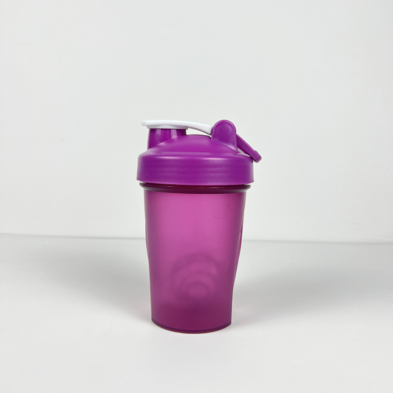 Cană shake pentru înlocuitor de masă, 400 ml, cu scară, din plastic, portabilă pentru fitness