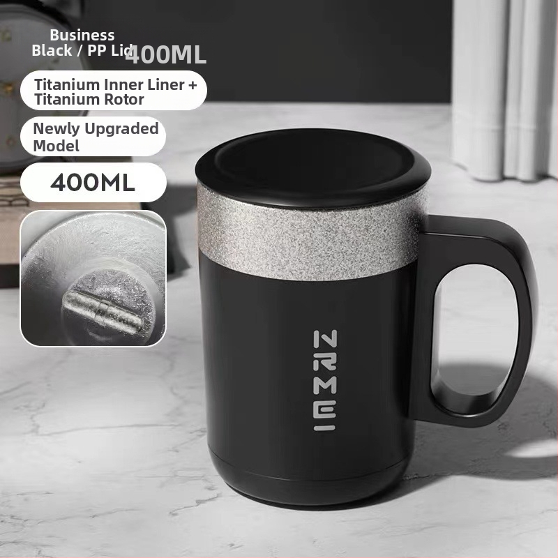Cana automată de amestecare pentru cafea, electrică, portabilă, cu rotație magnetică, reîncărcabilă pentru birou