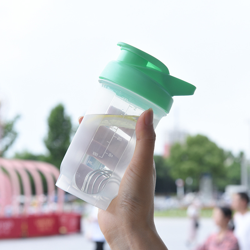 Cupă shaker din plastic, 300 ml, pentru copii, vas portabil pentru smoothie, imprimare logo disponibil