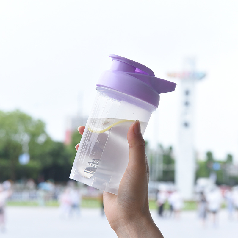 Cupă shaker din plastic, 300 ml, pentru copii, vas portabil pentru smoothie, imprimare logo disponibil