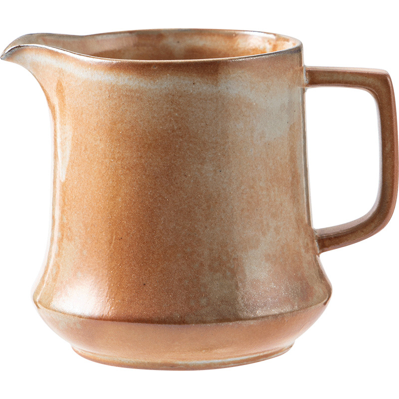 Set ceramic pentru cafea prin turnare manuală, cu ibric ceramic, filtru și pâlnie