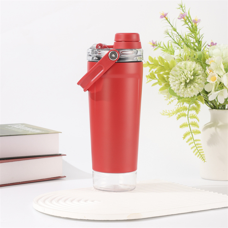 Cana-port shaker pentru cafea, din oțel inoxidabil 304, capacitate mare, termos izolat cu vid pentru exterior