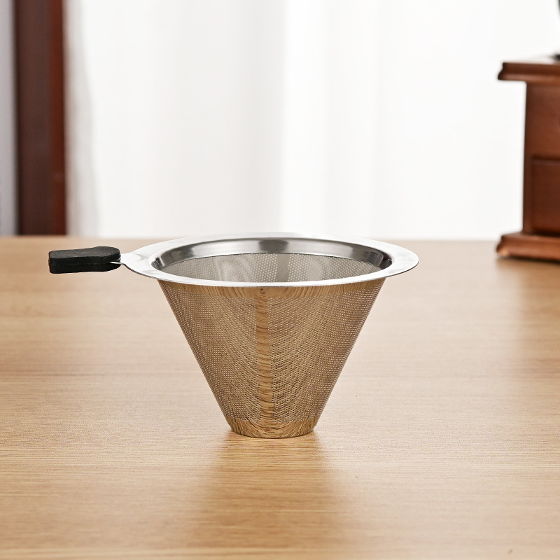 Cafetieră din sticlă borosilicată, rezistentă la temperaturi, mâner din lemn, pentru preparare manuală a cafelei, pentru cold brew în stil italian, uz casnic