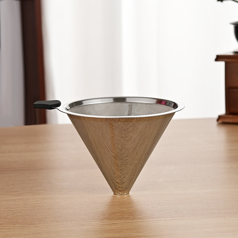Cafetieră din sticlă borosilicată, rezistentă la temperaturi, mâner din lemn, pentru preparare manuală a cafelei, pentru cold brew în stil italian, uz casnic