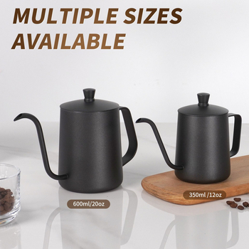 2026 nou model ceainic pour-over, din oțel inoxidabil 304, 600 ml, pentru uz casnic