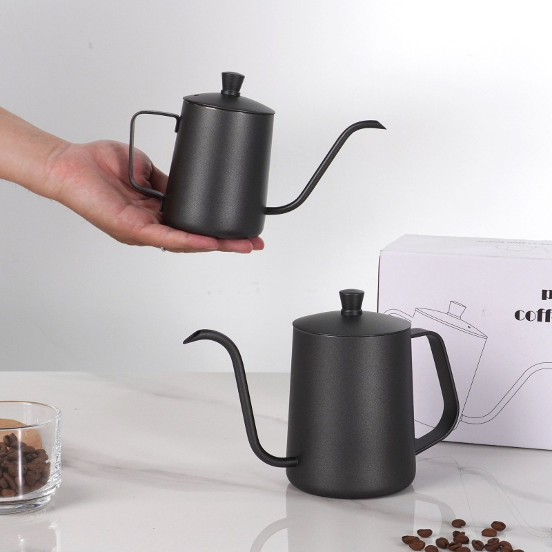 2026 nou model ceainic pour-over, din oțel inoxidabil 304, 600 ml, pentru uz casnic