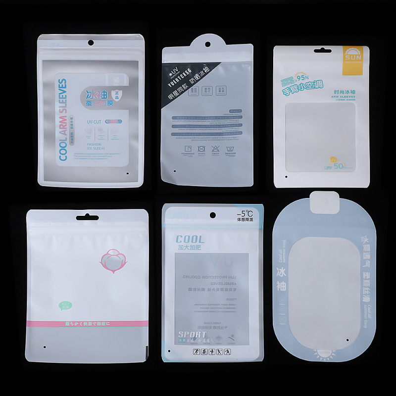 Pungi din plastic matate, cu sigiliu auto, pentru haine, lenjerie, șosete și ambalare Ice Sleeve; capacitate mare, îngroșate, protejate împotriva prafului