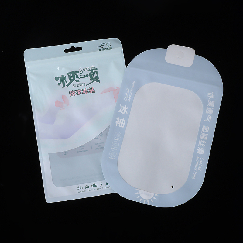 Pungi din plastic matate, cu sigiliu auto, pentru haine, lenjerie, șosete și ambalare Ice Sleeve; capacitate mare, îngroșate, protejate împotriva prafului
