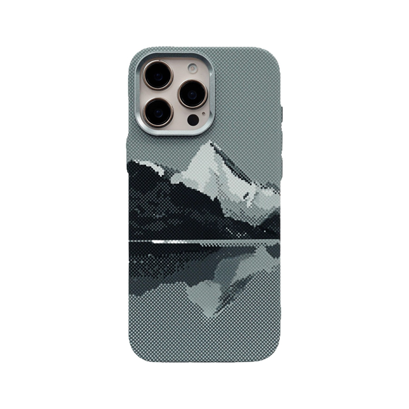 Θήκη με υφή Kevlar για iPhone 16 Pro Max με μεταλλική προστασία φακών