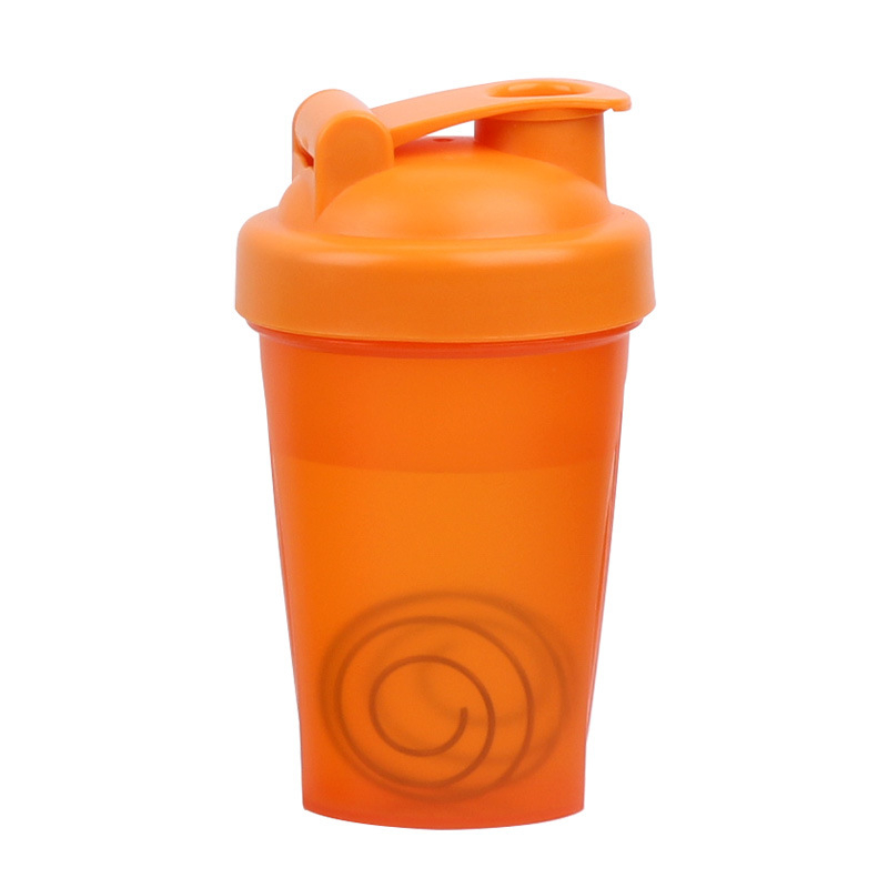 Pahar de shaker din plastic 400 ml pentru pudră de proteine și milkshake, pentru sport