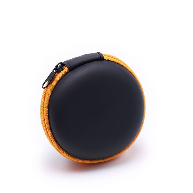 EVA anyagú Bluetooth fülhallgató tok, kábelrendező, ütésálló, többfunkciós tárolótáska