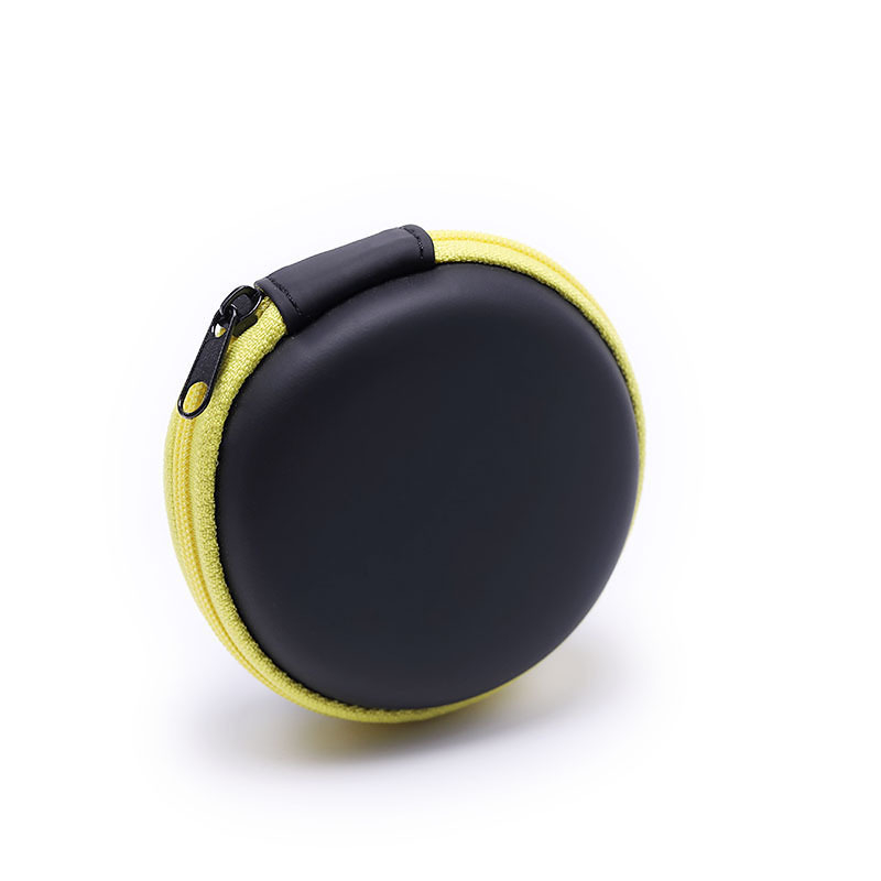 EVA anyagú Bluetooth fülhallgató tok, kábelrendező, ütésálló, többfunkciós tárolótáska