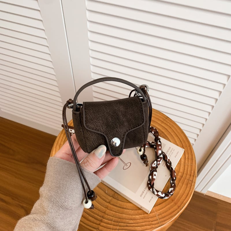 Ženska mini torbica od veluru jelenske kože – 2026 moda, crossbody dodatak i torbica za ruž