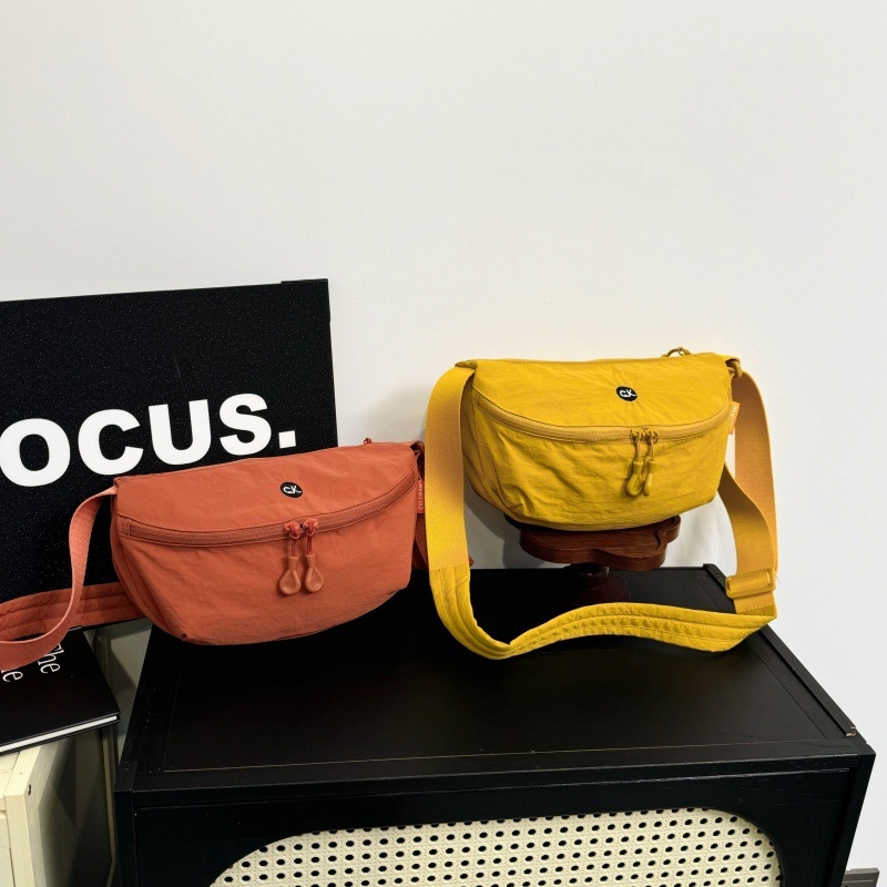 Japanski stil ultra lagana crossbody torba od Oxford platna, unisex, svestrana torba za rame, nylon, lagana i praktična