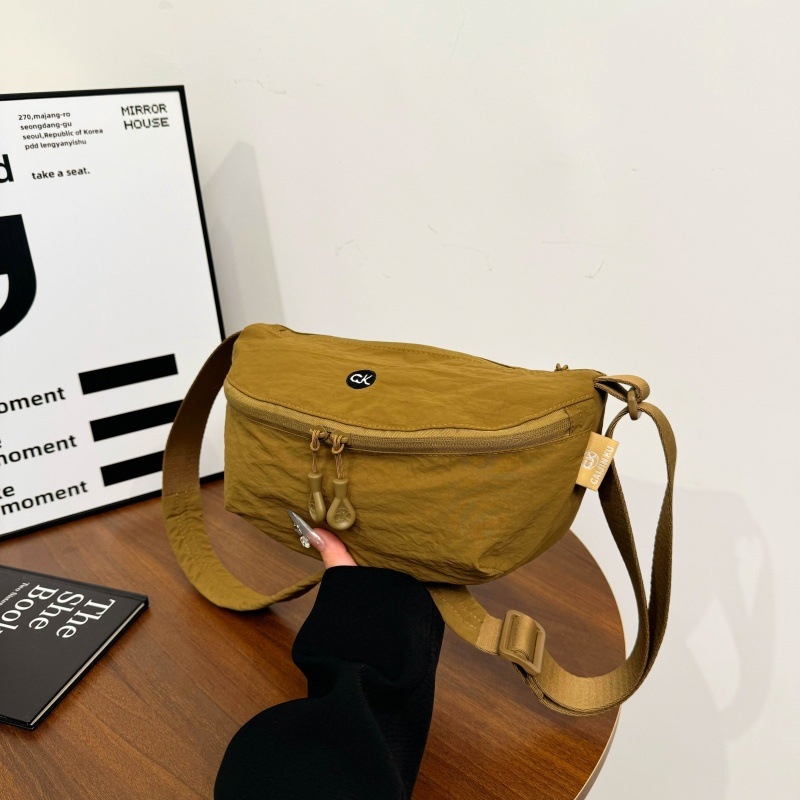 Japanski stil ultra lagana crossbody torba od Oxford platna, unisex, svestrana torba za rame, nylon, lagana i praktična
