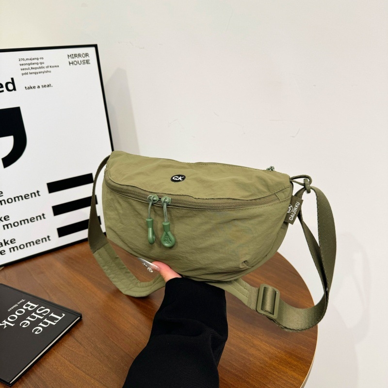 Japanski stil ultra lagana crossbody torba od Oxford platna, unisex, svestrana torba za rame, nylon, lagana i praktična