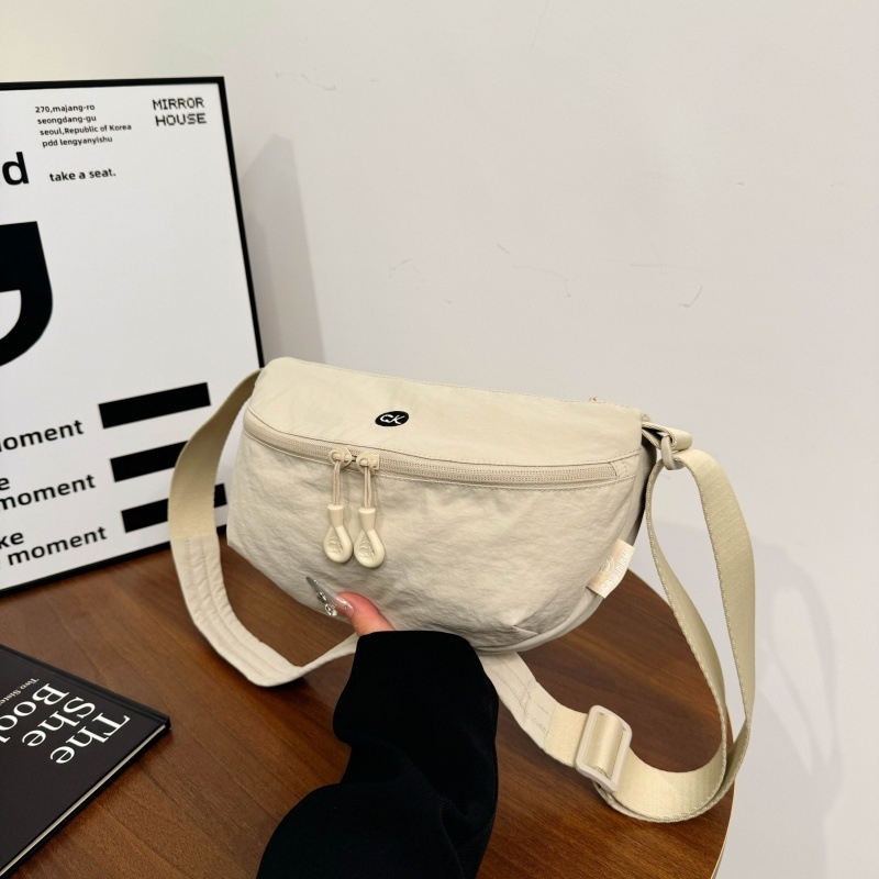 Japanski stil ultra lagana crossbody torba od Oxford platna, unisex, svestrana torba za rame, nylon, lagana i praktična