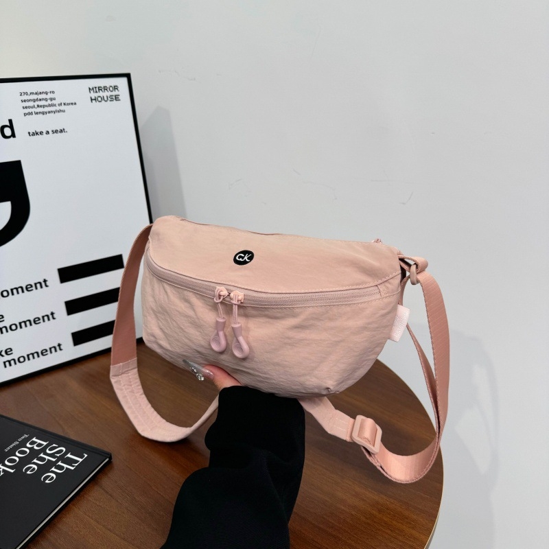 Japanski stil ultra lagana crossbody torba od Oxford platna, unisex, svestrana torba za rame, nylon, lagana i praktična