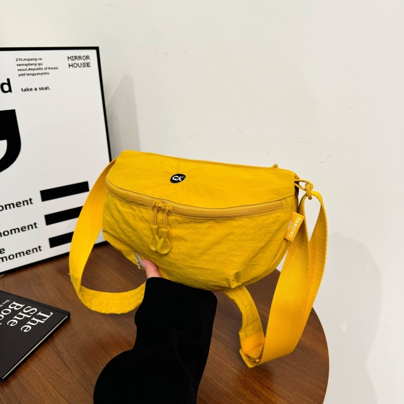 Japanski stil ultra lagana crossbody torba od Oxford platna, unisex, svestrana torba za rame, nylon, lagana i praktična