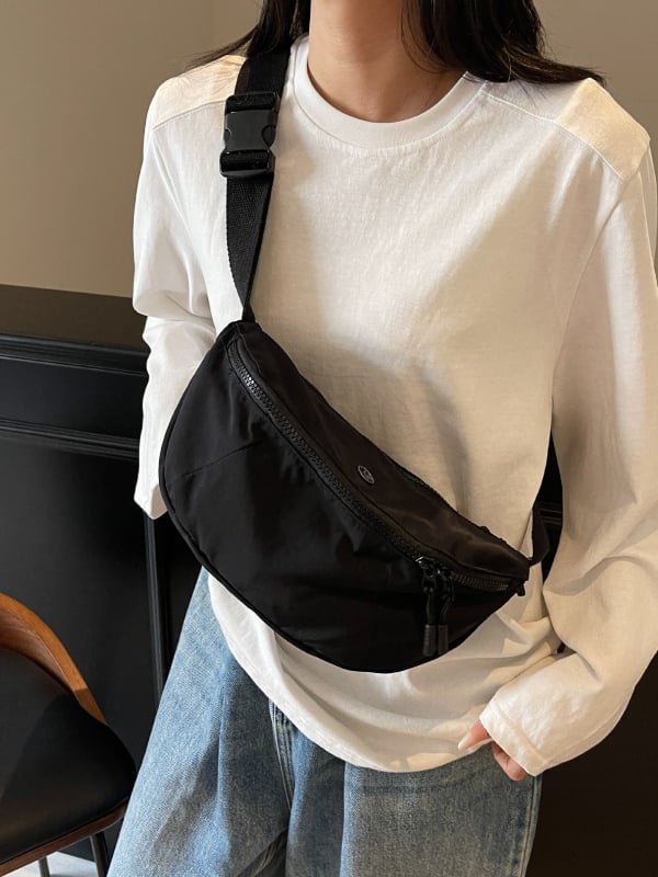 Japonský štýl, ultra ľahká nepremokavá nylonová crossbody taška pre mužov a ženy, ľahká a praktická na jazdu na bicykli