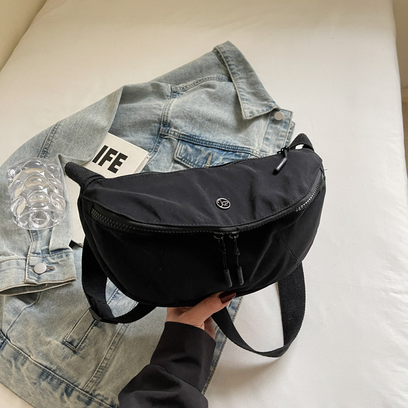 Japonský štýl, ultra ľahká nepremokavá nylonová crossbody taška pre mužov a ženy, ľahká a praktická na jazdu na bicykli