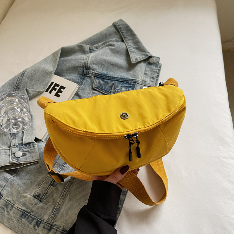 Japonský štýl, ultra ľahká nepremokavá nylonová crossbody taška pre mužov a ženy, ľahká a praktická na jazdu na bicykli